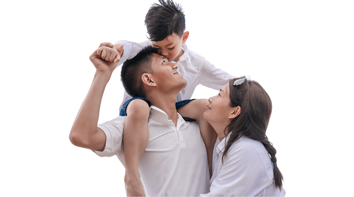 Happy family